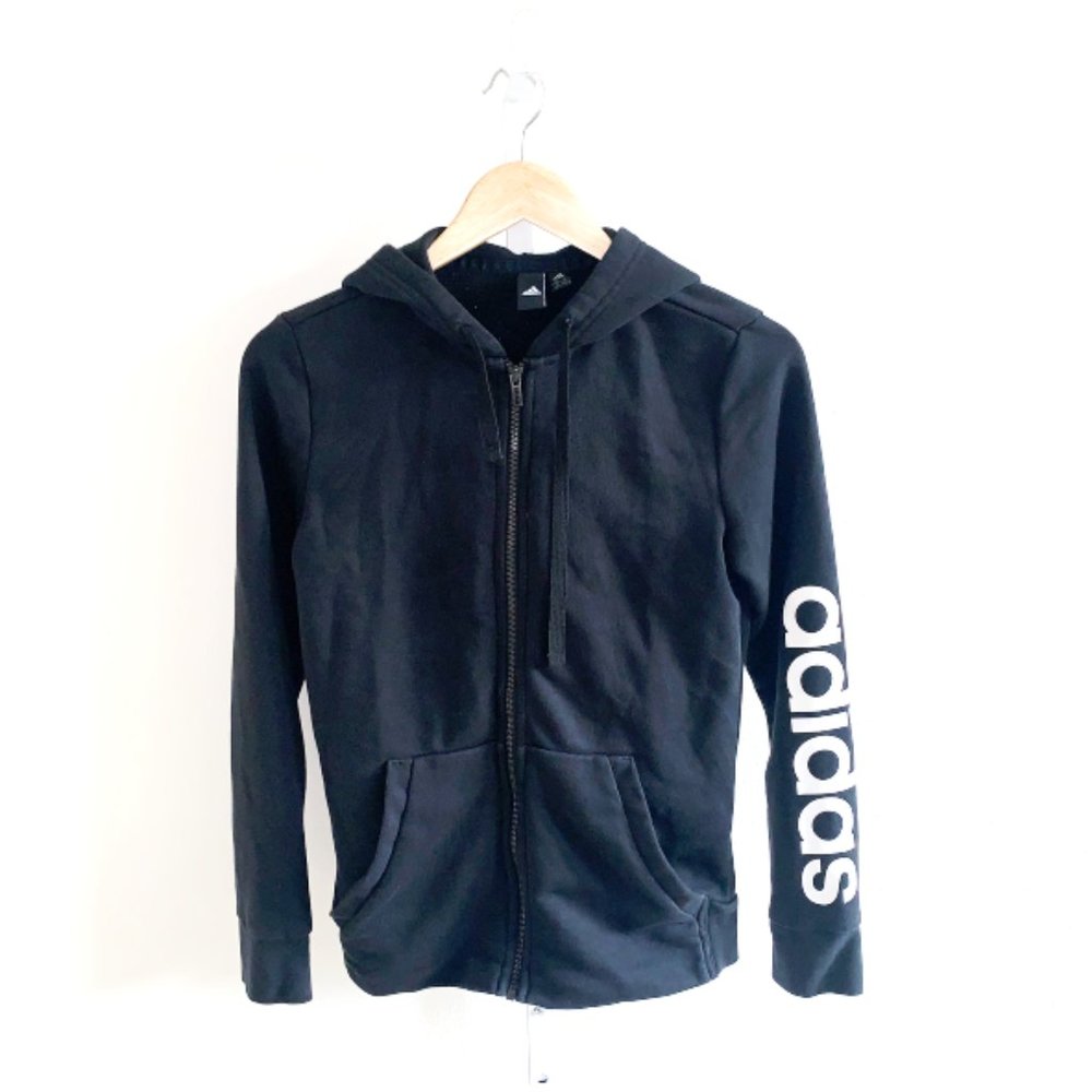 Adidas Full Zip Up Hoodie Jacket